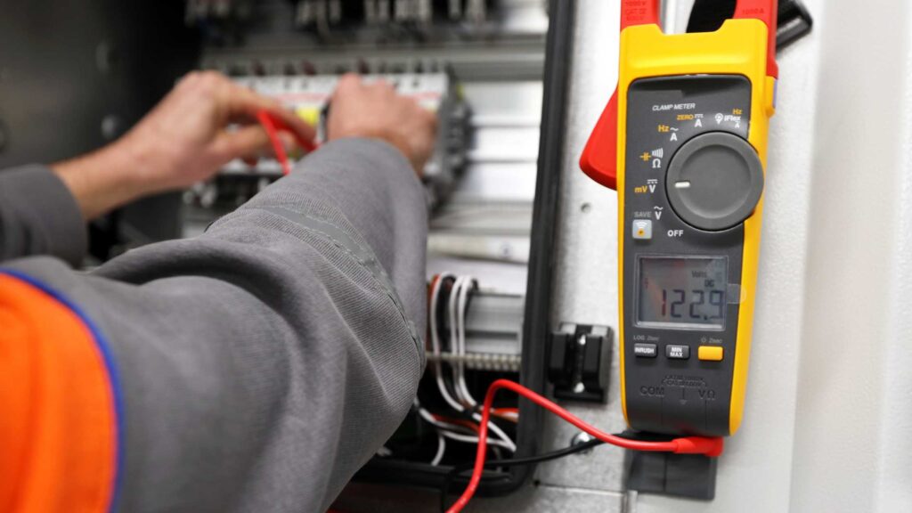 electrician working